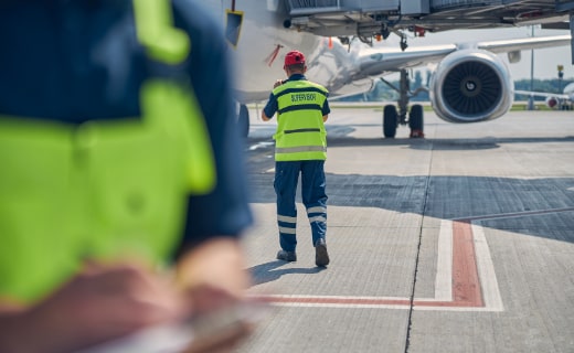 Verificação de segurança de aeronave